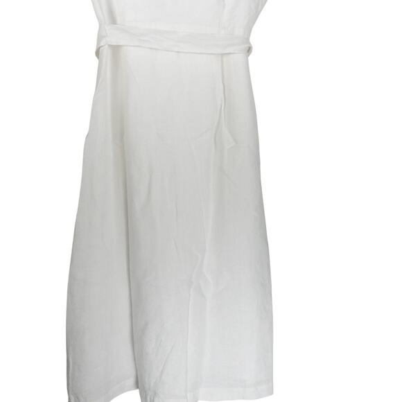 NWOT Quince European Linen Button Front Dress Bohemian White Small 4054-82 - Picture 12 of 12
